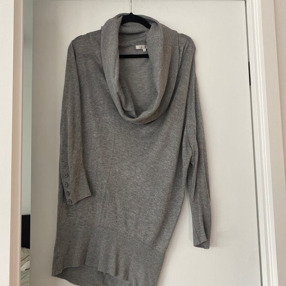 Grey long sleeve dress - Picture 1 of 2